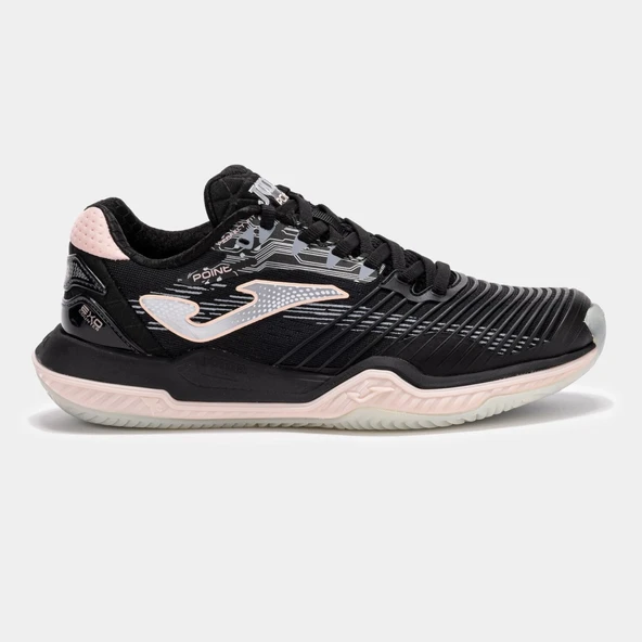 Joma Point Kadın Siyah Toprak & Sert Kort Tenis Ayakkabısı TPOILS2501AC ürün görseli 1