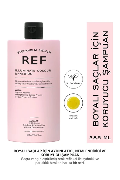 Ref Illumınate Colour Shampoo Boyalı Saçlar Için Aydınlatıcı, Nemlendirici Ve Koruyucu Şampuan 285 ml ürün görseli 1