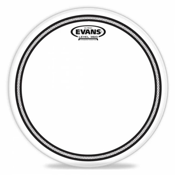 Evans Tt08Ecr Deri 8 Ec Resonant Tom Alt Clear Ringli Tek Kat ürün görseli 1