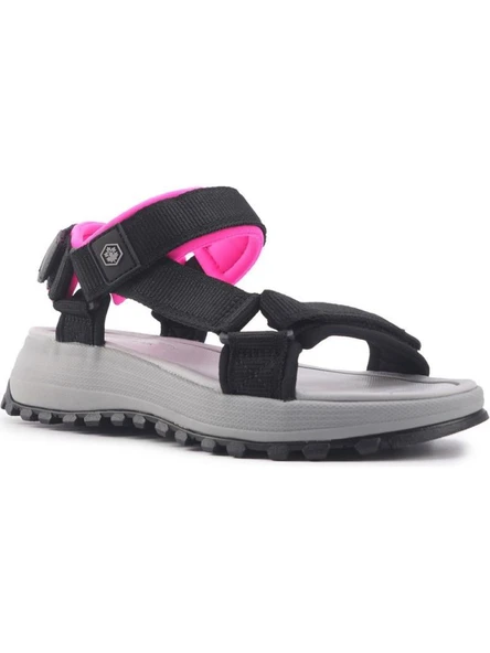LUMBERJACK LILY 4FX SİYAH COMFORT CASUAL GÜNLÜK SPOR SANDALET ürün görseli 1