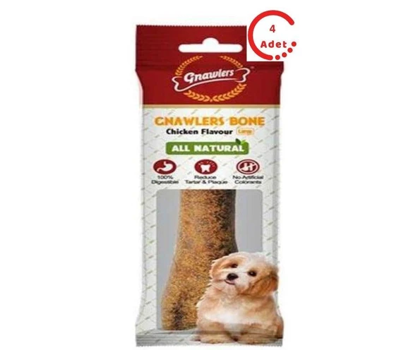Gnawlers Köpek Ödül Kemiği Tavuklu 265 Gr x 4 Adet ürün görseli 1