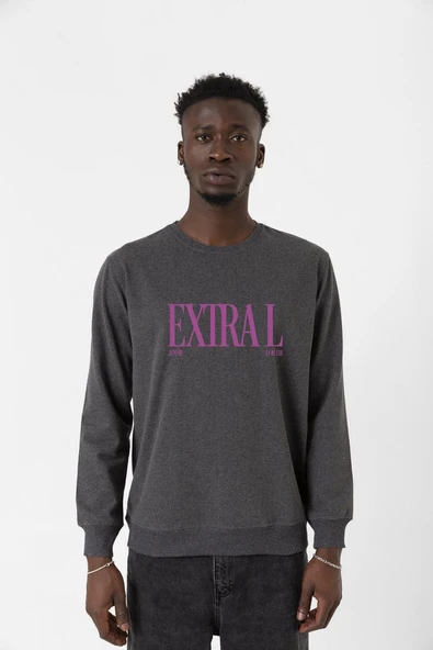 Jennie ExtraL Füme Erkek 2ip Sweatshirt ürün görseli 1