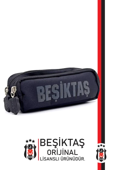 Beşiktaş Orijinal Kalemlik Çift Gözlü Kalem Kutusu ürün görseli 1