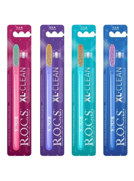 Rocs XL Clean Ekstra Temizlik için Diş Fırçası ürün görseli 1