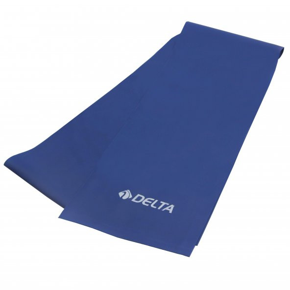 Delta Pilates Bandı Tam Sert 150 x 15 Cm Egzersiz Direnç Lastiği (Uç Kısmı Açık) ürün görseli 1