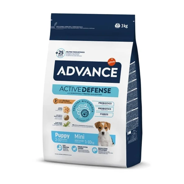 Advance Tavuklu Küçük Irk Yavru Köpek Maması 3 kg ürün görseli 1