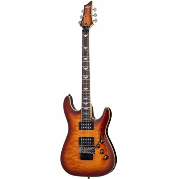 Schecter Omen Extreme 6 FR Elektro Gitar (Vintage Sunburst) ürün görseli 1
