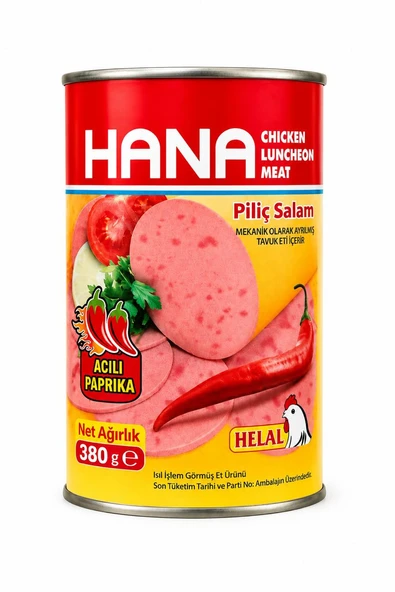 HANA ACILI PİLİÇ SALAM 380 GR ürün görseli 1