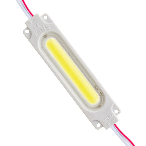 Lensli Beyaz Cob Modül Led 12 V 2 W 10 Adet 17666 ürün görseli 1