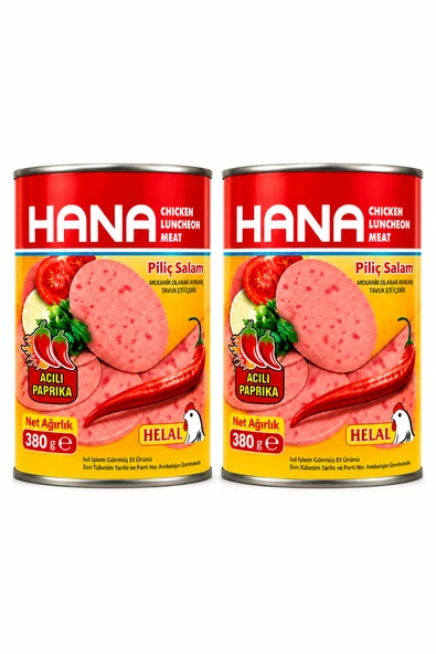 HANA ACILI PİLİÇ SALAM 380 GR X2 ADET ürün görseli 1