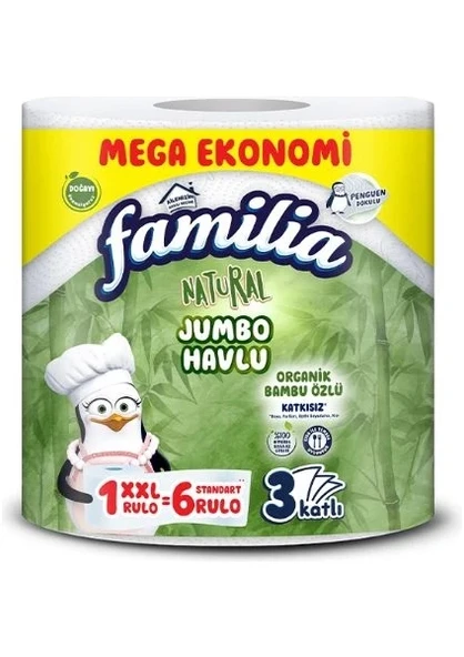Familia Jumbo Kağıt Havlu 1xxxl = 6 Rulo ürün görseli 1