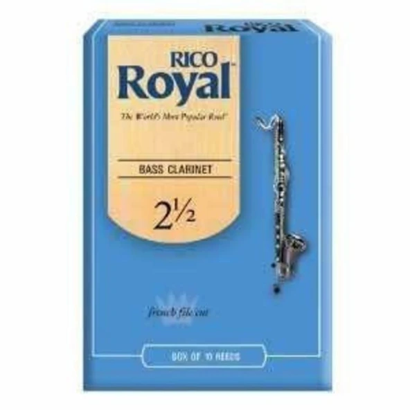 D\'Addario Woodwinds Royal REB1025 Bas Klarnet Kamışı No:2.5 ürün görseli 1