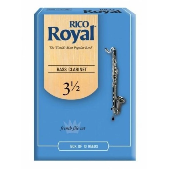 D\'Addario Woodwinds Royal REB1035 Bas Klarnet Kamışı No:3.5 ürün görseli 1