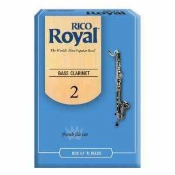 D\'Addario Woodwinds Royal REB1020 Bas Klarnet Kamışı No:2 ürün görseli 1
