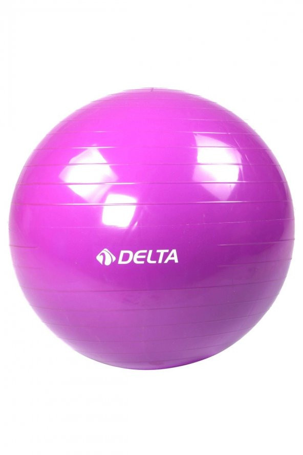 Delta 55 cm Dura-Strong Deluxe Mor Pilates Topu ürün görseli 1
