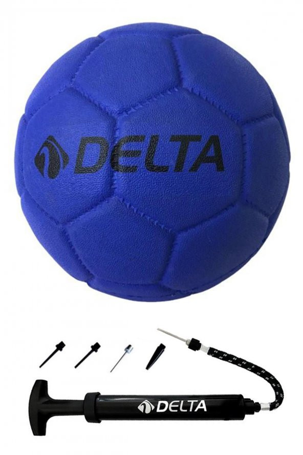 Delta Deluxe Kauçuk 2 Numara Hentbol Topu + Top Pompası ürün görseli 1