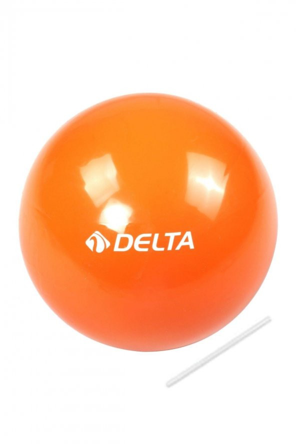 Delta 20 cm  Turuncu Dura-Strong Mini Pilates Topu Denge Egzersiz Topu ürün görseli 1