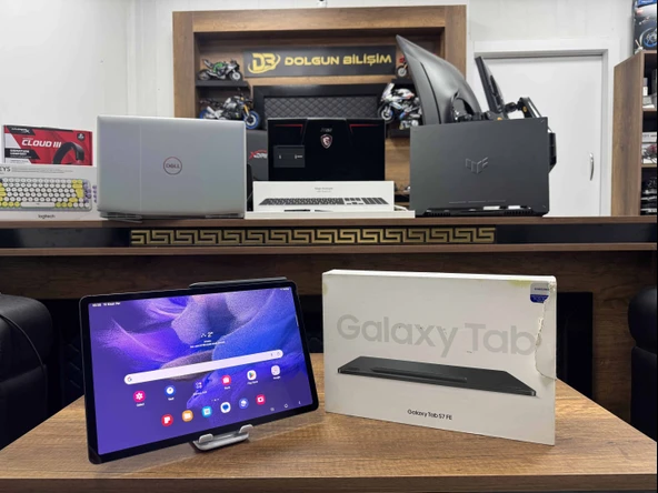 Samsung Galaxy Tab S7 FE Wi-Fi SM-T733 64GB 12.4" Tablet (İKİNCİ EL) ürün görseli 1