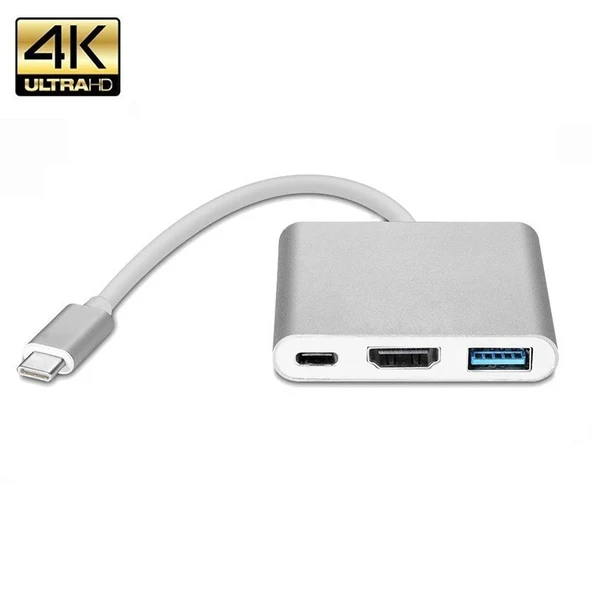 S Line Type-C Çevirici 3in1 ürün görseli 1