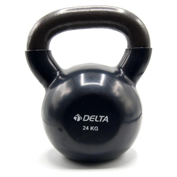Delta 24 Kg. Çaydanlık Tipi Siyah Demir Dambıl - Kettlebell ürün görseli 1