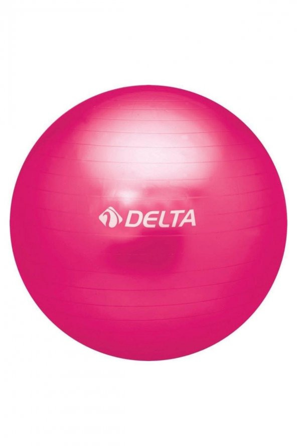Delta 55 cm Dura-Strong Deluxe Fuşya Pilates Topu ürün görseli 1
