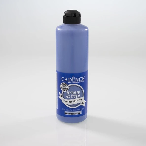 HYBRID AKRİLİK MULTİSURFACE SİMLİ ALTIN HSA-115 GECE MAVİSİ 500ML ürün görseli 1