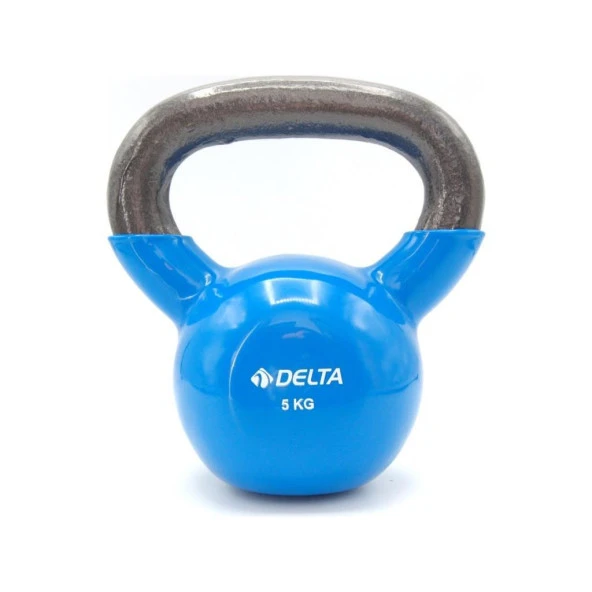 Delta 5 Kg. Çaydanlık Tipi Turkuaz Demir Dambıl - Kettlebell ürün görseli 1