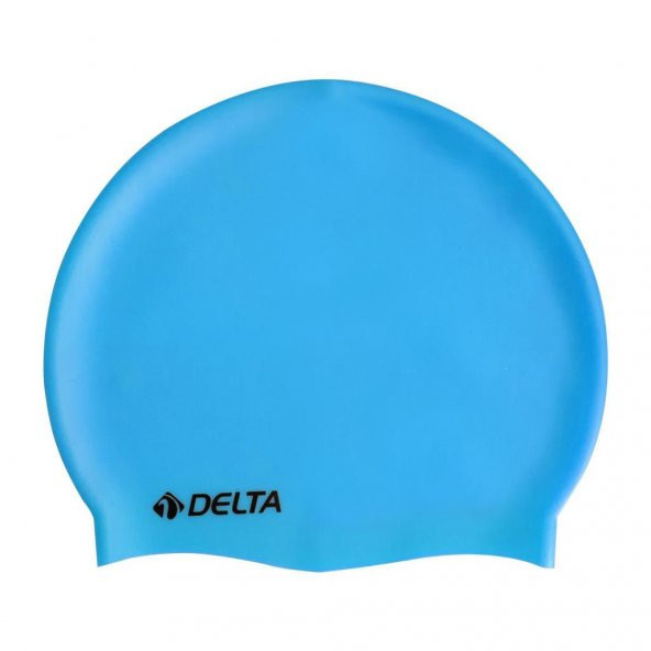 Delta Silikon Bone 10 Adet Yüzücü Havuz Deniz Bonesi (Düz Renk) ürün görseli 1