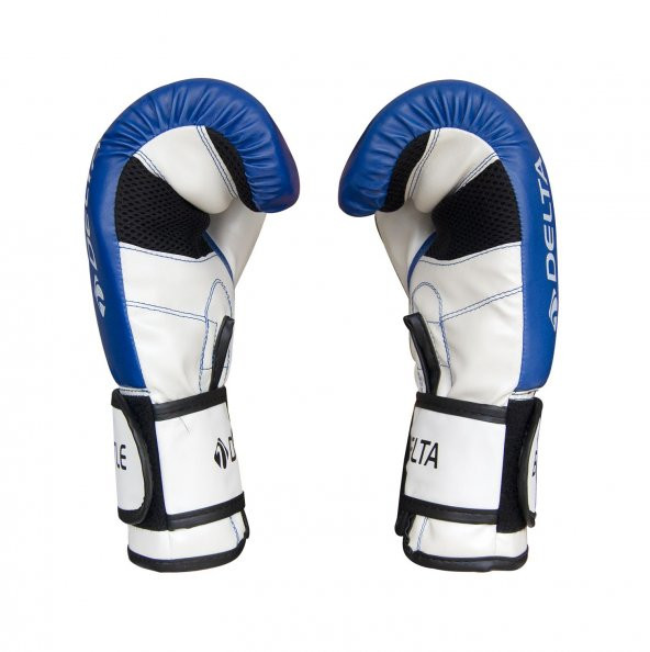 Delta Battle Dura-Strong Mavi-Beyaz Boks Eldiveni - Resim 3