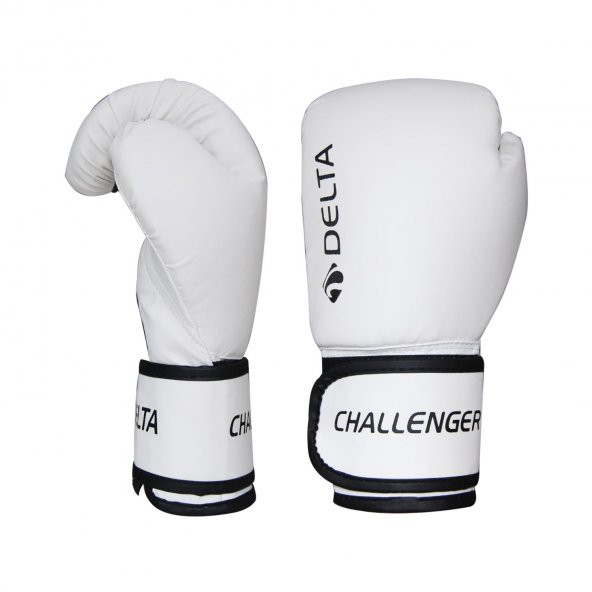Delta Challenger Dura-Strong Beyaz-Siyah Boks Eldiveni - Resim 2