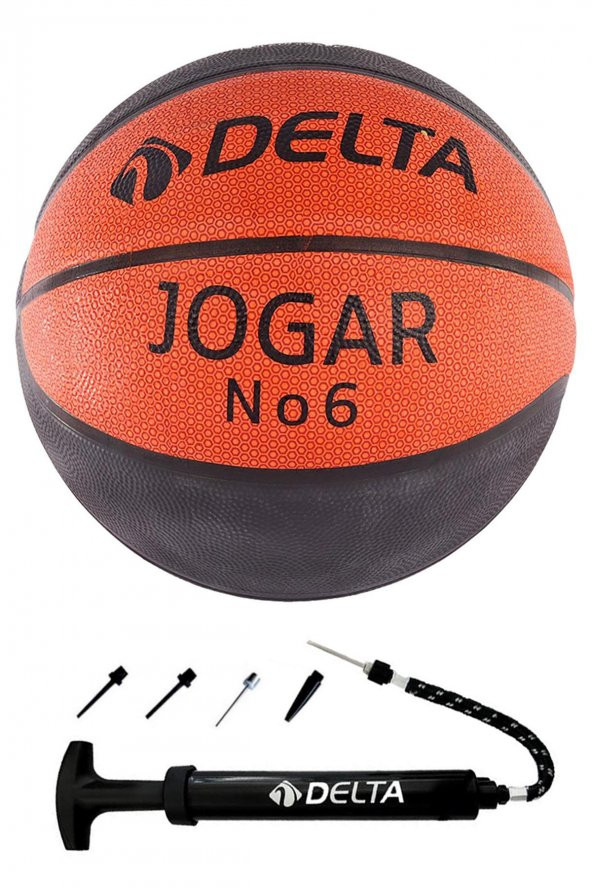 Delta Jogar 6 Numara Dura-Strong Basketbol Topu + Top Pompası ürün görseli 1