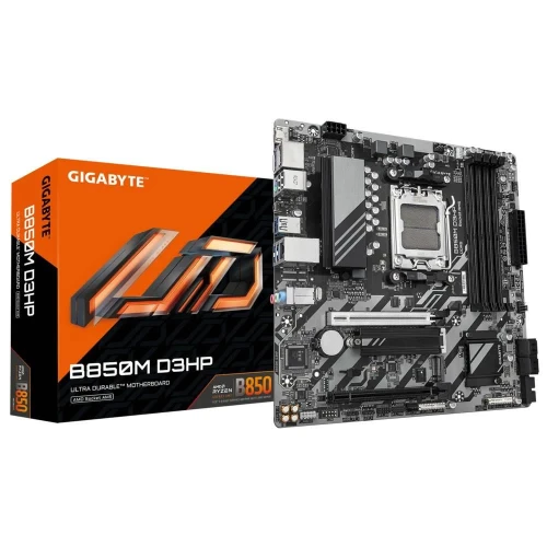 GIGABYTE B850M D3HP, 4xDDR5, 2xM.2, 2xDP, HDMI, Type-C, AMD Ryzen 7000 Serisi, AM5 Soket Anakart ürün görseli 1