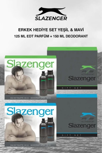 Slazenger Active Sport-sport Erkek Parfüm Setii 2li Set ürün görseli 1