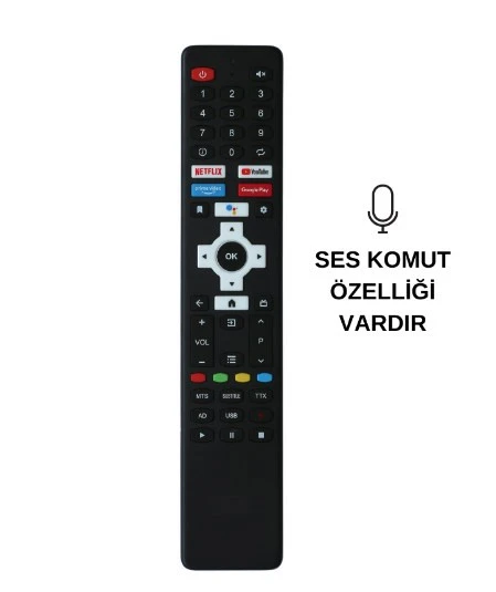 Next Uhd 4k Google Android Tv Kumandası Ses Komutlu ürün görseli 1
