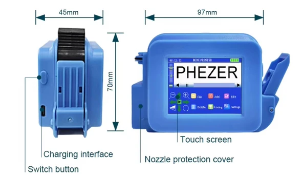 Phezer Mini El Tipi Kodlama Cihazı - Resim 2