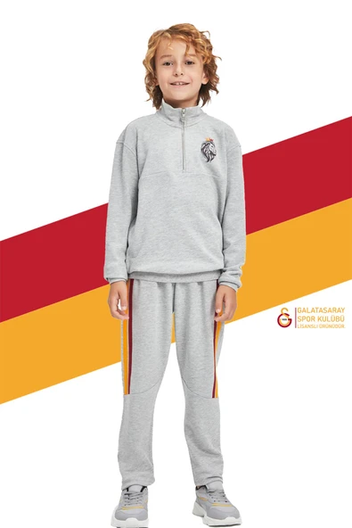 Galatasaray Orijinal Lisanslı Çocuk Eşofman Takımı ürün görseli 1