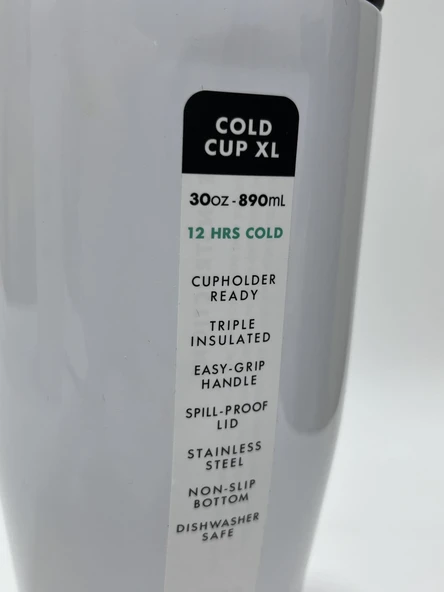 Corkcicle Cold Cup Xl Termos Bardak 890ml - Resim 4