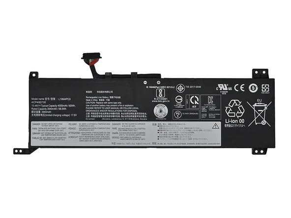 Lenovo L19C4PC1 5B10W86194 Notebook Bataryası, Laptop Pili ürün görseli 1