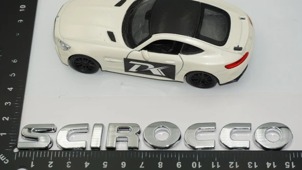 DK Tuning VW Volkswagen Scirocco MK3 Bagaj Krom Yazı Logo Arma ürün görseli 1