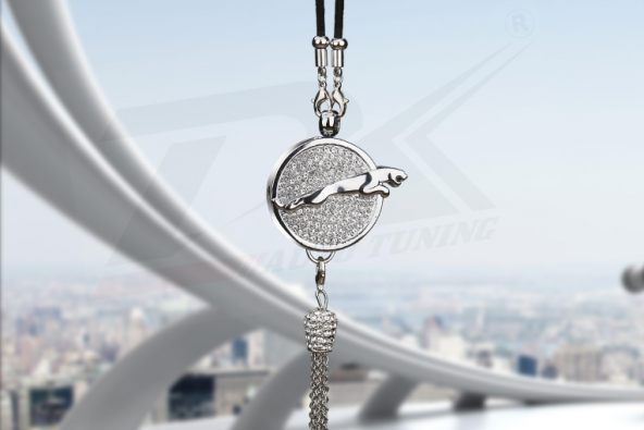 Jaguar Kristal Taşlı Stil Araç Ayna Parfümlü Sarkacı New Style ürün görseli 1