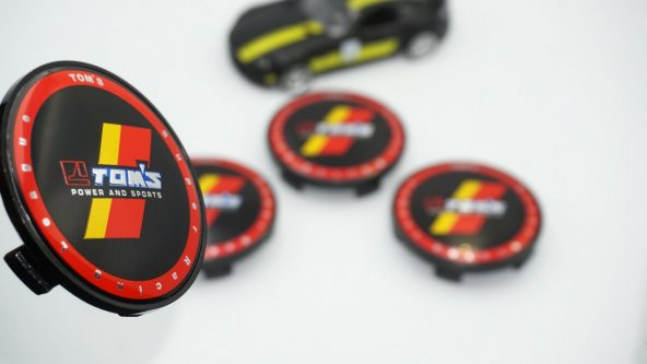 Toms Power Jant Göbek Kapağı Seti 68mm ürün görseli 1