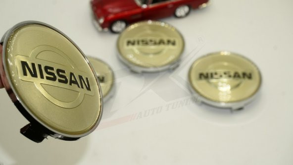 Nissan Jant Göbeği Kapak Seti 68mm ürün görseli 1
