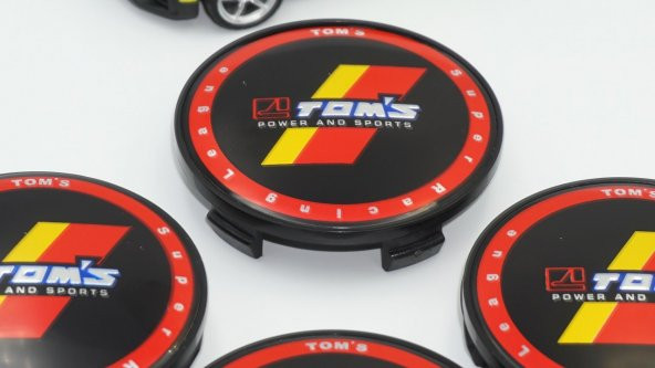Toms Power Jant Göbek Kapağı Seti 68mm - Resim 5
