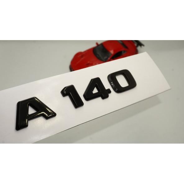 A 140 Bagaj Parlak Siyah ABS 3M 3D Yazı Logo ürün görseli 1