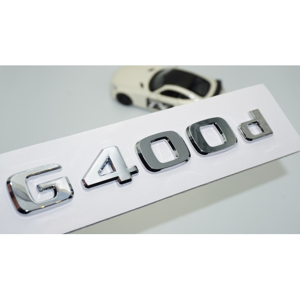 DK Tuning G400d Bagaj Krom ABS 3M 3D Yazı Logo Benz İle Uyumlu ürün görseli 1