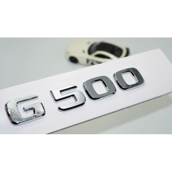 DK Tuning G500 Bagaj Krom ABS 3M 3D Yazı Logo Benz İle Uyumlu ürün görseli 1