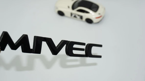 DK Tuning Lancer MIVEC Siyah Bagaj Yazı Logo Mitsubishi İle Uyumlu ürün görseli 1