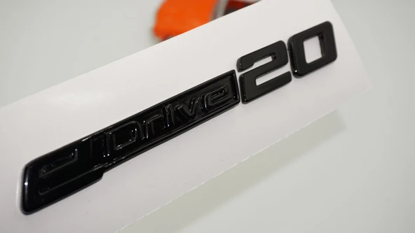 DK Tuning eDrive 20 Bagaj Siyah Yeni Nesil Yazı Logo Bmw İle Uyumlu ürün görseli 1