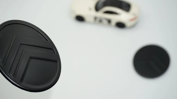 DK Tuning Citroen C3 C4 C5 C6 Siyah ABS Yan Kanatlar Logo Arma Seti ürün görseli 1