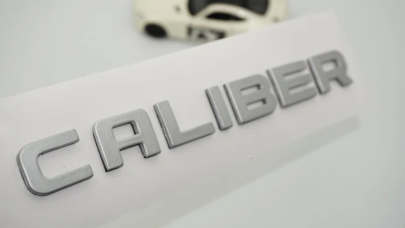 DK Tuning Caliber Bagaj Gri ABS Yazı Logo Amblem Dodge İle Uyumlu ürün görseli 1